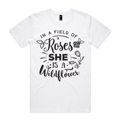 In a field of roses she is a wildflower Thumbnail